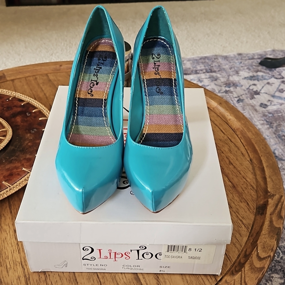 2 Lips Too Platform Heels